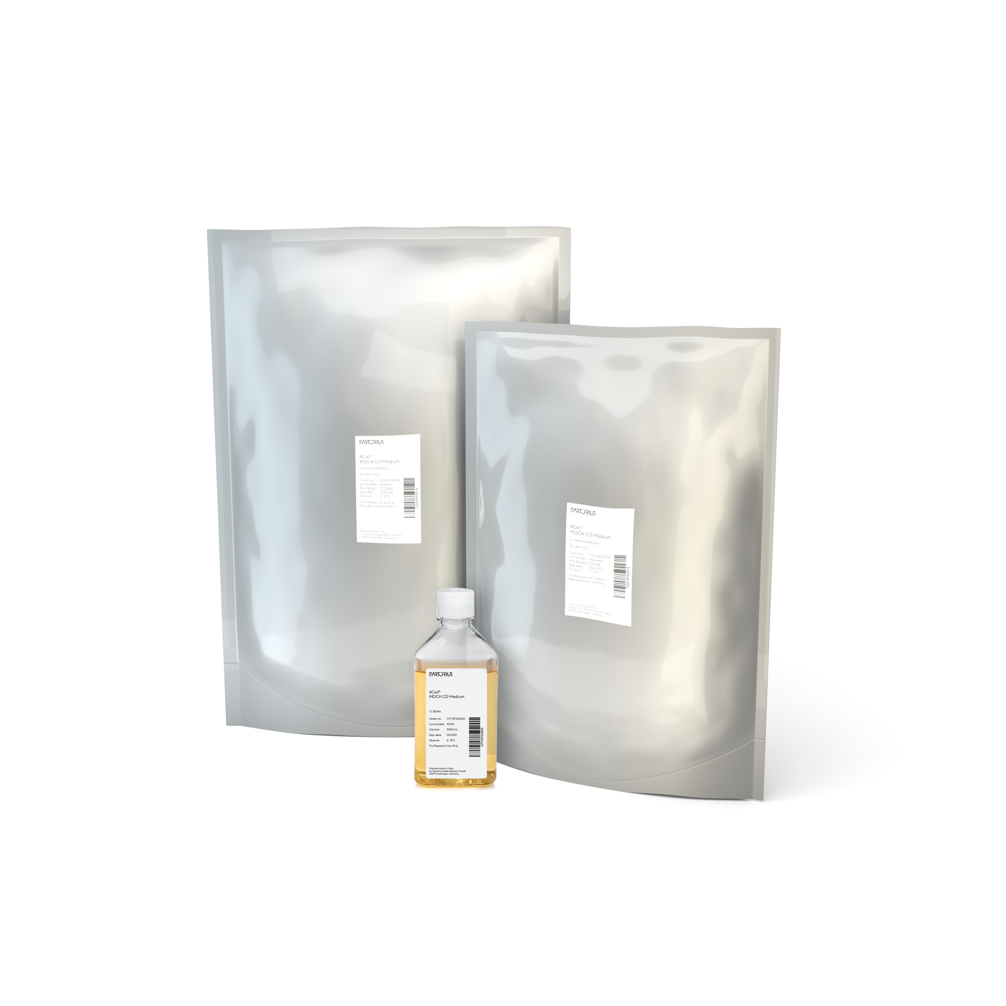 4Cell® MDCK CD Medium for cell proliferation - Sartorius Croatia