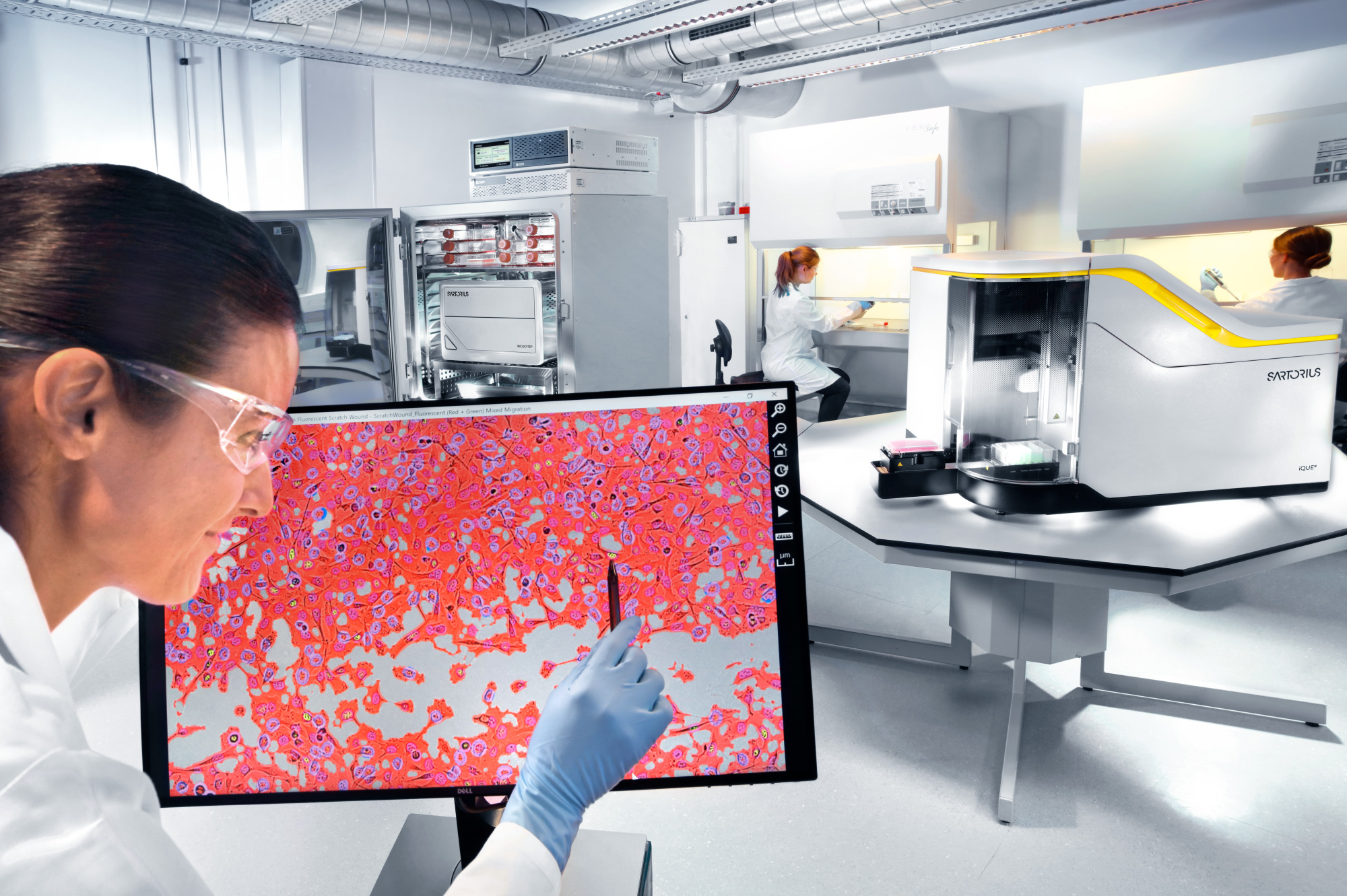 Incucyte® naprave za analizo živih celic v realnem času - Sartorius Croatia