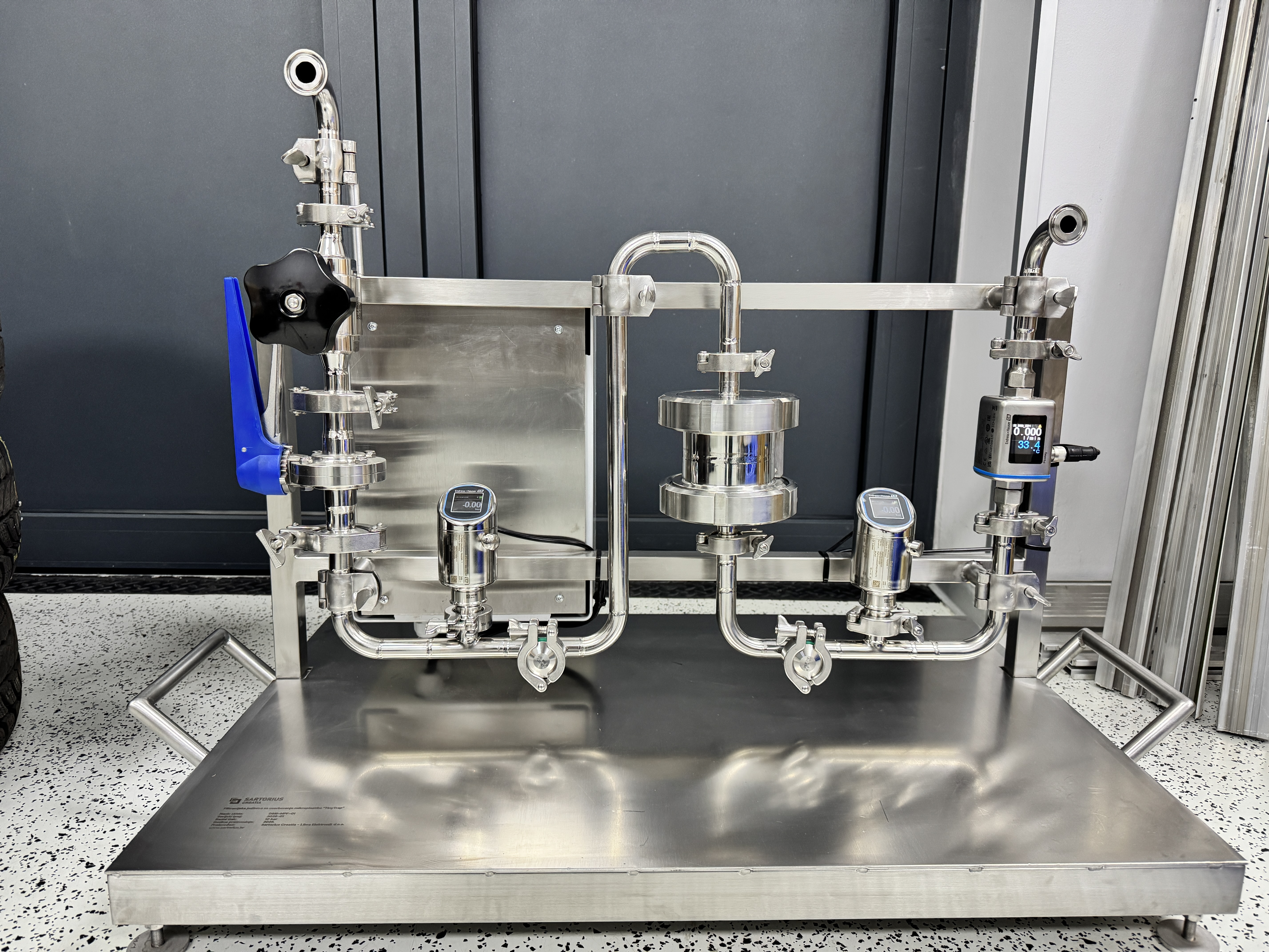 Custom-made SKID sustav za filtraciju vode – rješenje po mjeri vašeg procesa - Sartorius Croatia